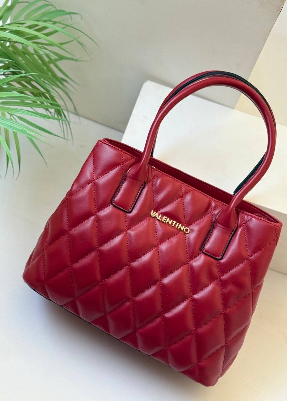 Valentino Bags Ocarina Diamond Quilt Tote