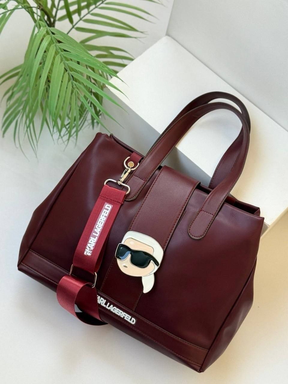 Karl Lagerfeld K/Ikonik Tote Bag