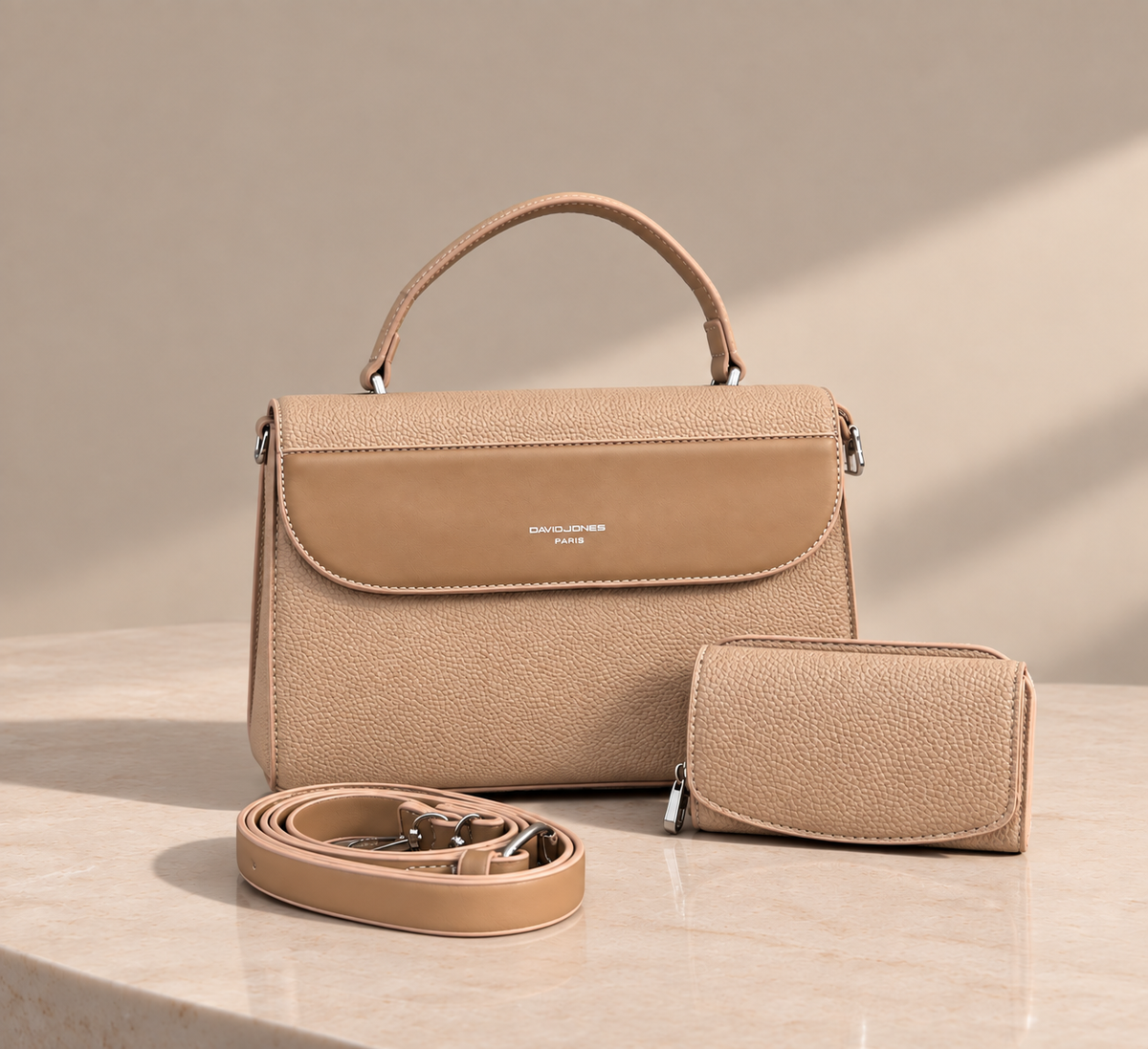 David Jones 3-Piece Handbag Set
