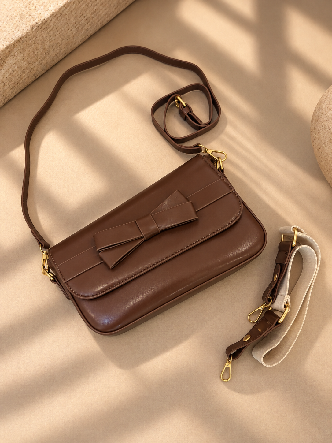 Elara Bow Shoulder Bag