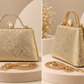 Elegant Pearl Handle Evening Bag