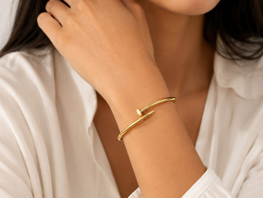 Cartier Juste un Clou Nail Bracelet — Gold