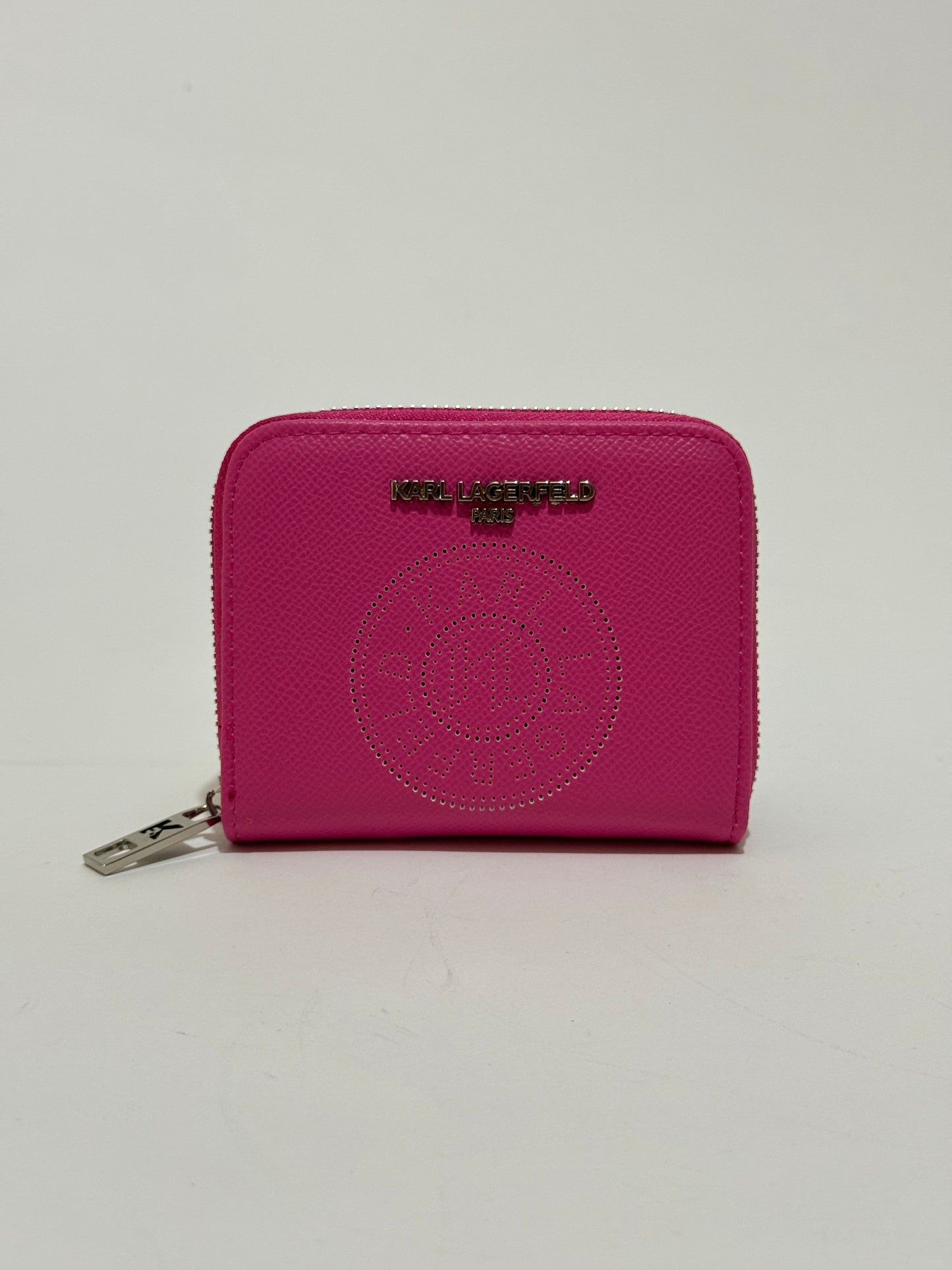 Karl Lagerfeld Paris Small Zip-Around Wallet