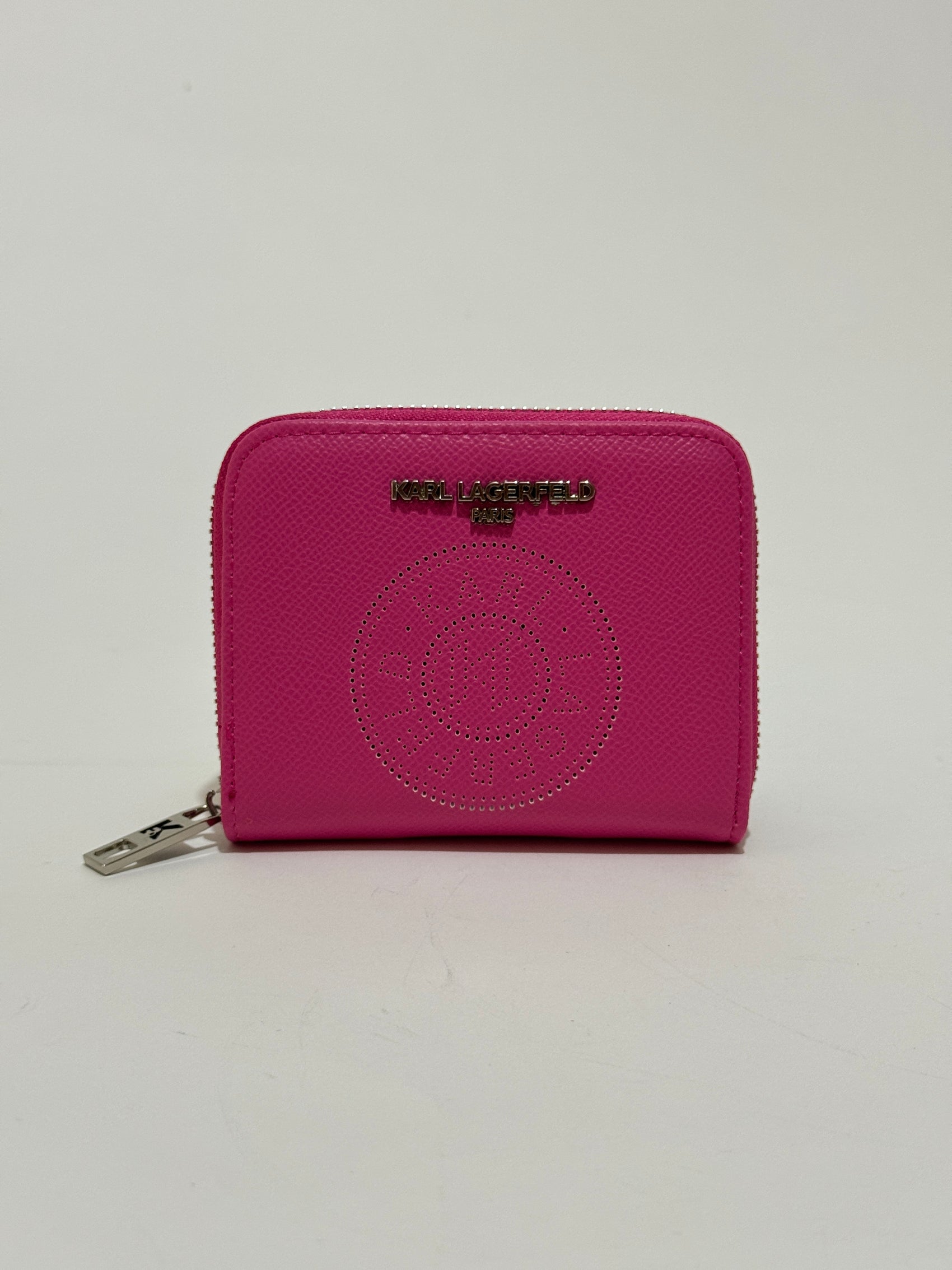 Karl Lagerfeld Paris Small Zip-Around Wallet