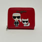 Karl Lagerfeld Paris Small Zip-Around Wallet