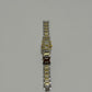 Guess Women's Square Crystal Analog Watch — Two-Tone Chain Bracelet