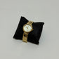 SHEIN Gold-Tone Roman Numeral Watch — Greek Key Bracelet