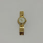 SHEIN Gold-Tone Roman Numeral Watch — Greek Key Bracelet