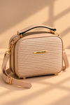 SWEET HEART Ribbed Crossbody Bag