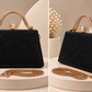 Elegant Pearl Handle Evening Bag