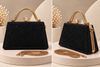 Elegant Pearl Handle Evening Bag