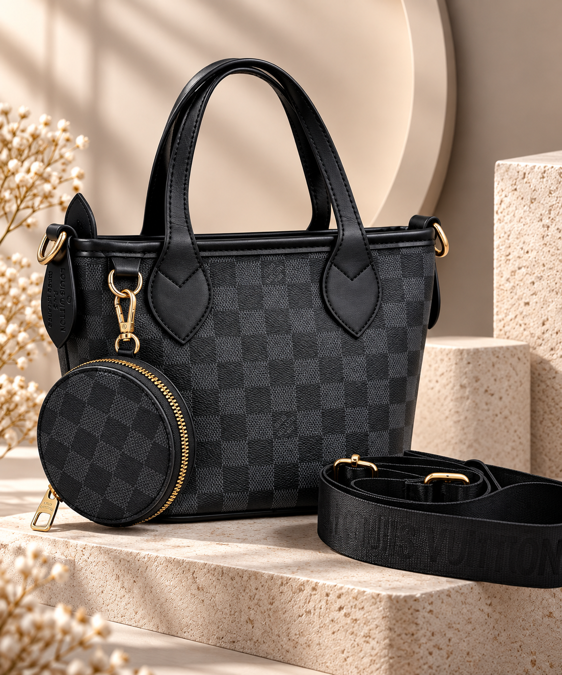 LV Monogram  3-Piece bag Set