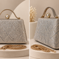 Elegant Pearl Handle Evening Bag