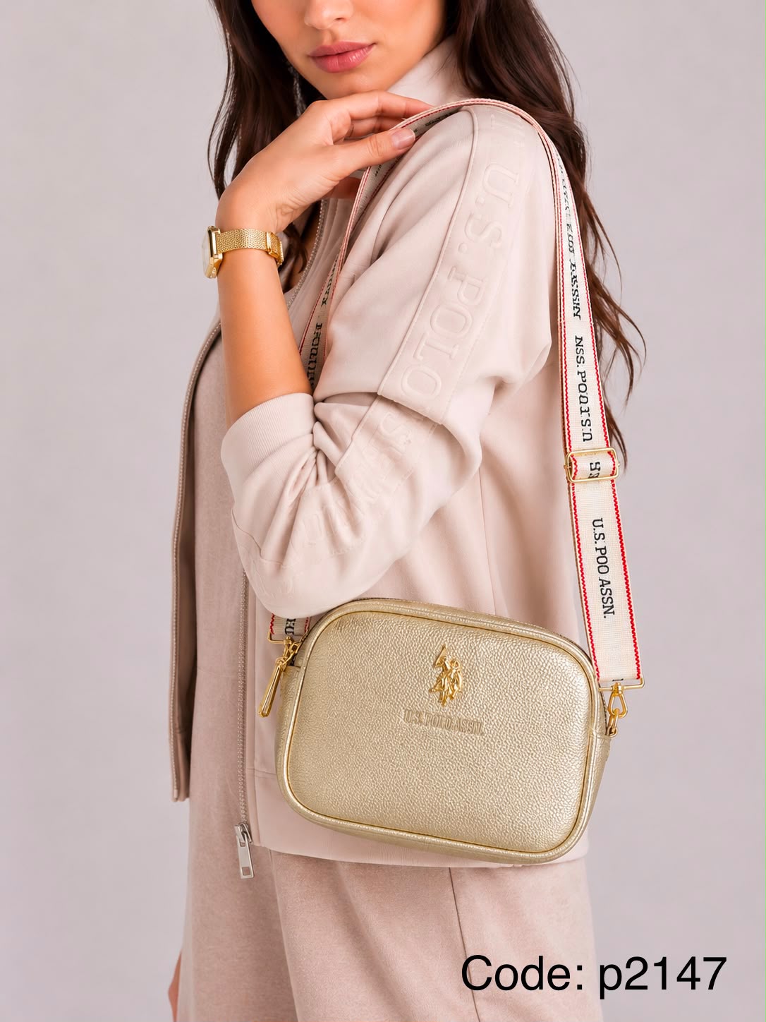 U.S. Polo Assn. Women's Crossbody Bag – P2147