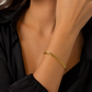 Gold Cuban Link Bracelet — Classic Chain