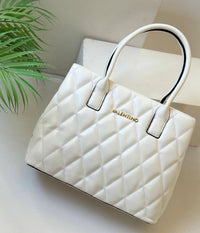 Valentino Bags Ocarina Diamond Quilt Tote