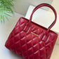 Valentino Bags Ocarina Diamond Quilt Tote