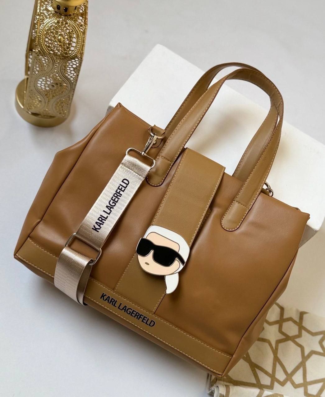 Karl Lagerfeld K/Ikonik Tote Bag