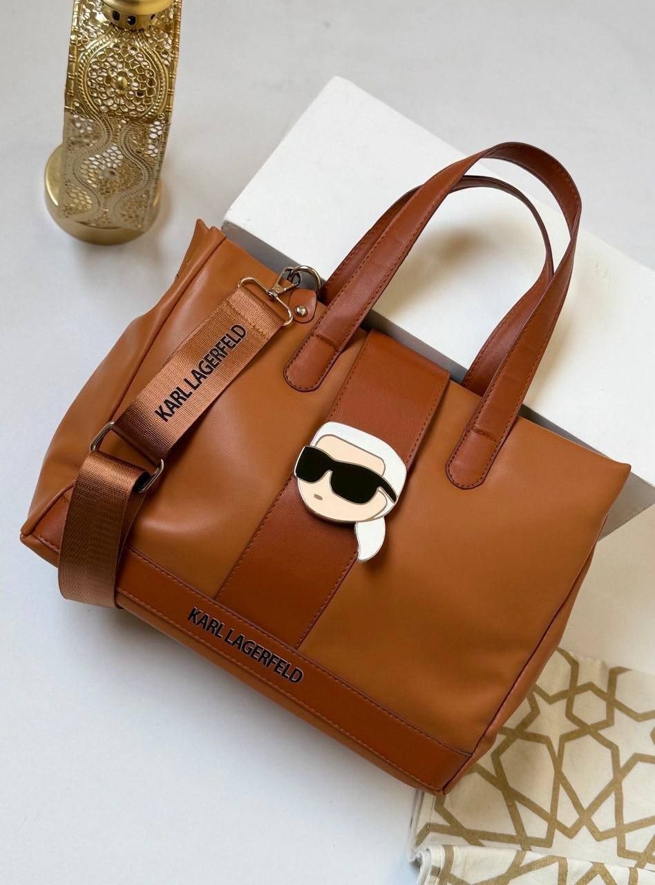 Karl Lagerfeld K/Ikonik Tote Bag