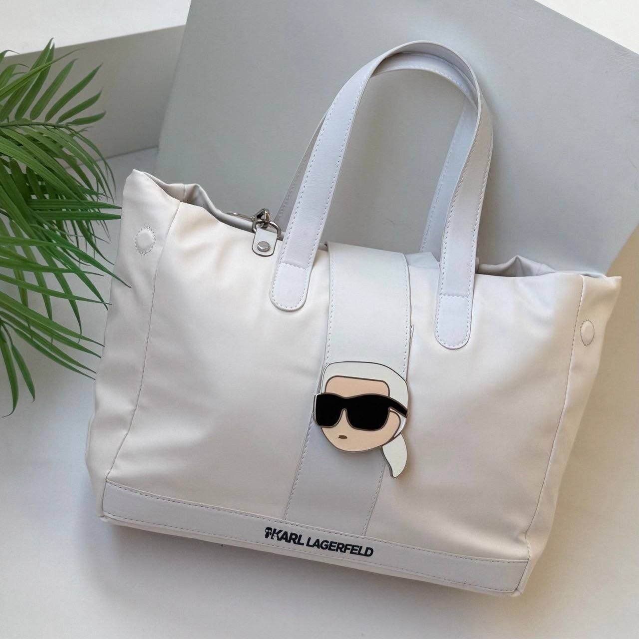 Karl Lagerfeld K/Ikonik Tote Bag